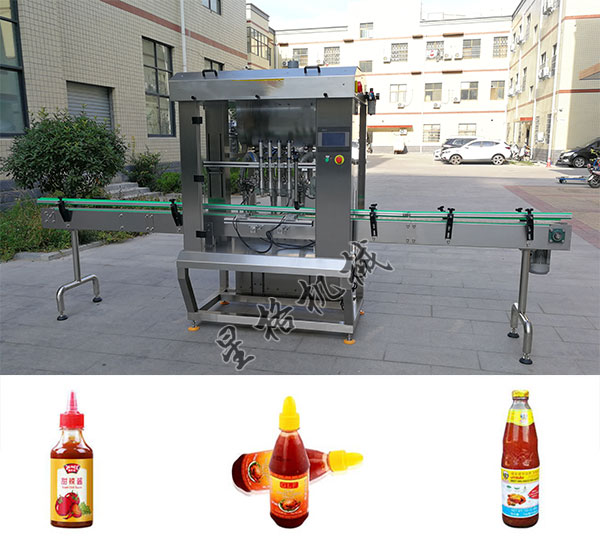 甜辣醬自動(dòng)化灌裝機(jī)你值得擁有(圖1)